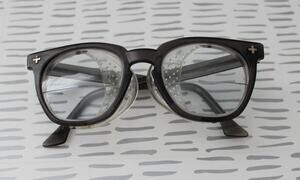 Vintage Bausch & Lomb Safety Goggles Glasses Bifocal Pre-Owned